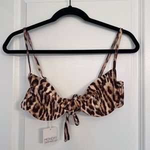 Monday Swimwear Maui Leopard Swim Too